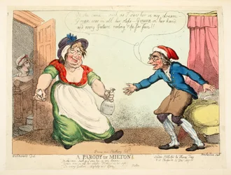 Een parodie op Milton, uitgegeven 1807